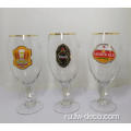 Пользовательский логотип Gold Rimmed Tulip Glass Beers